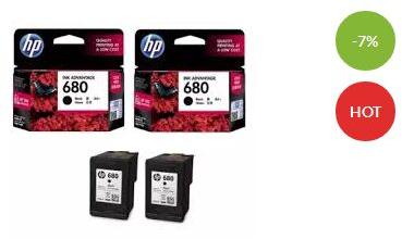 PVC HP 680 Colour Cartridge, for Printers, Feature : Fast Working, High Quality, Low Consumption