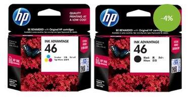 PVC HP46 combo Ink cartridge, for Printers, Feature : Fast Working, High Quality, Superior Professional Result