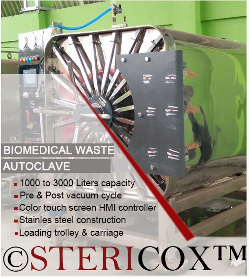 BIOMEDICAL WASTE AUTOCLAVE
