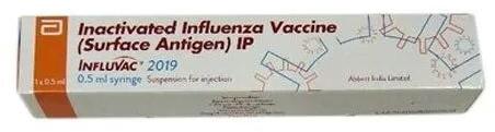 Inactivated Influenza Vaccine, Form : Injection