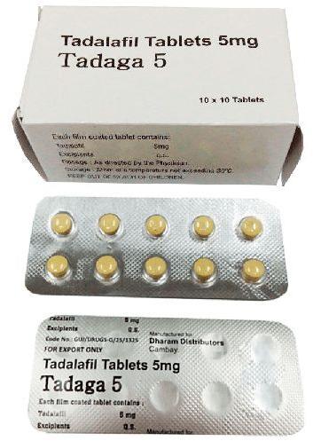 Tadaga 5 Mg Tablets