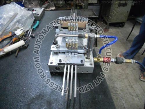 4 Strip Pneumatic Feeder, for Industrial, Color : White