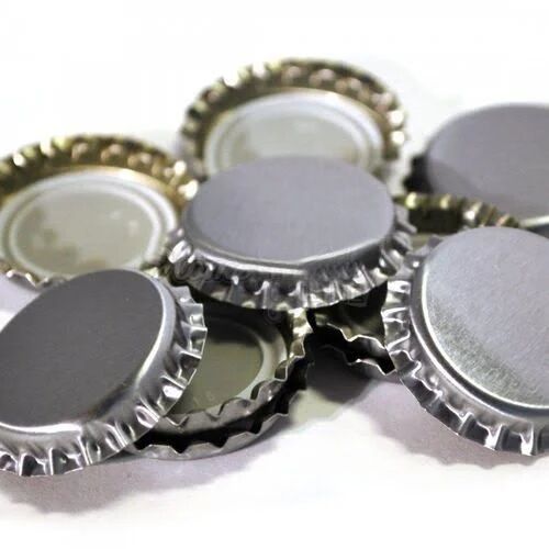 Aluminum Crown Cork Cap, Color : Silver