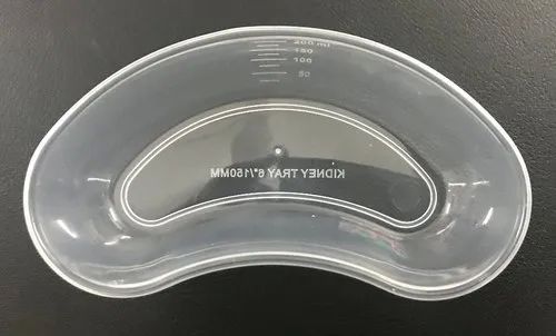 6 Inch Plastic Kidney Tray