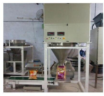 SIGMA Semi-Automatic Electric Wheat Flour Packing Machine, Voltage : 220 V