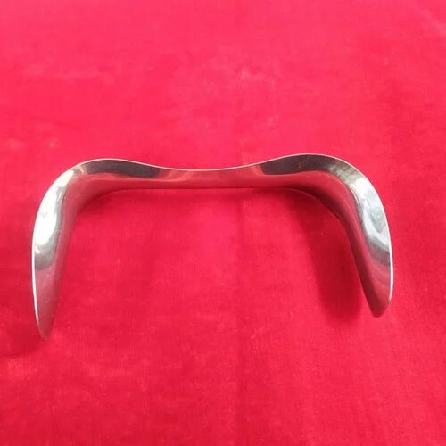 Silver SS316 Sims Speculum, for Examining the Vagina Cervix, Size/Dimension : 5 inch (Height)