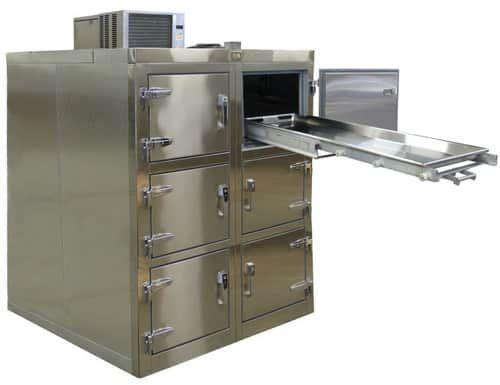 Polished Stainless Steel mortuary chamber, for Hospital, Voltage : 200-250v