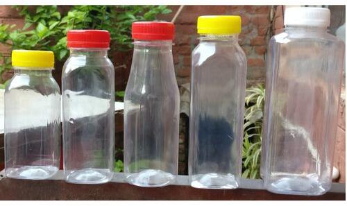 Plastic Juice Bottle, Capacity : 180 mL to 500 mL