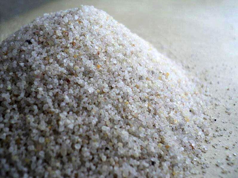 Silica Sand, for Ceramic industry, Purity : 99%
