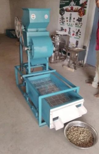 Stainless Steel Electric Groundnut Decorticator Machine, for Industrial, Certification : CE Certified