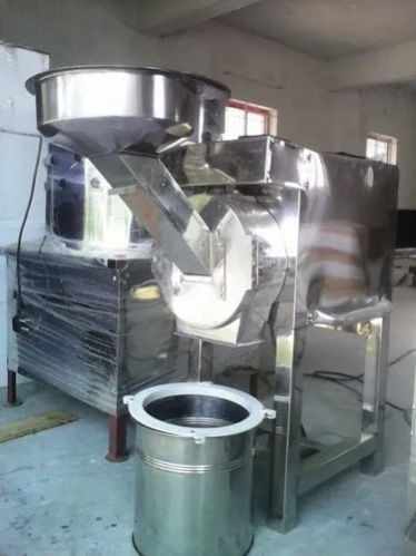 Semi Automatic Electric Stainless Steel Herbal Grinding Pulverizer, for Industrial, Certification : CE Certified