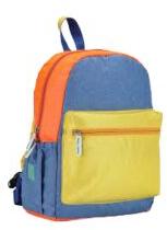 Front side PU Polyester Kids Plain School Bag, Capacity : 10Kg