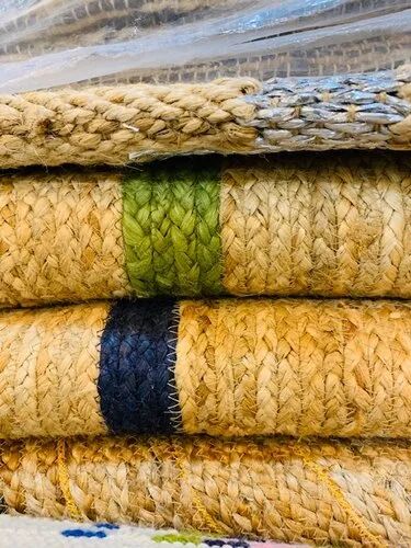 Jute Wool Rug, Shape : Rectangular