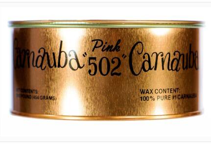 Pink Carnauba Paste Wax