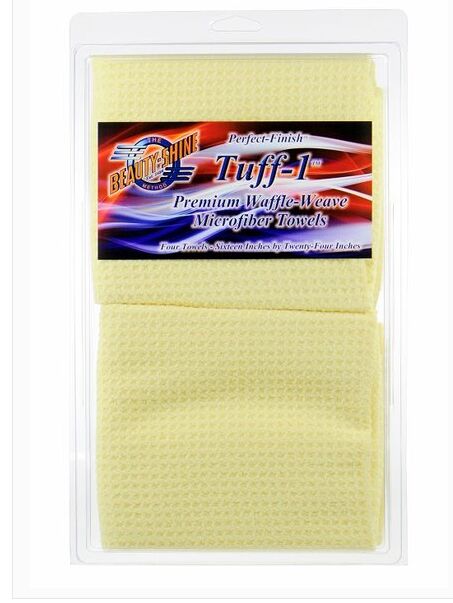 Tuff-1 Premium Waffle-Weave Microfiber Towels