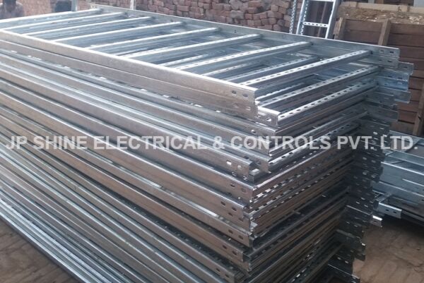 Pre Galvanized Ladder Type Cable Trays, Length : 2500mm