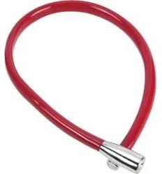 Red Bicycle Cable Lock