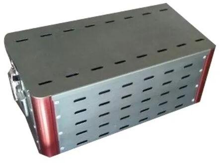 Polished Metal Orthopedic Instrument Box, for Orthopaedic, Color : Metallic