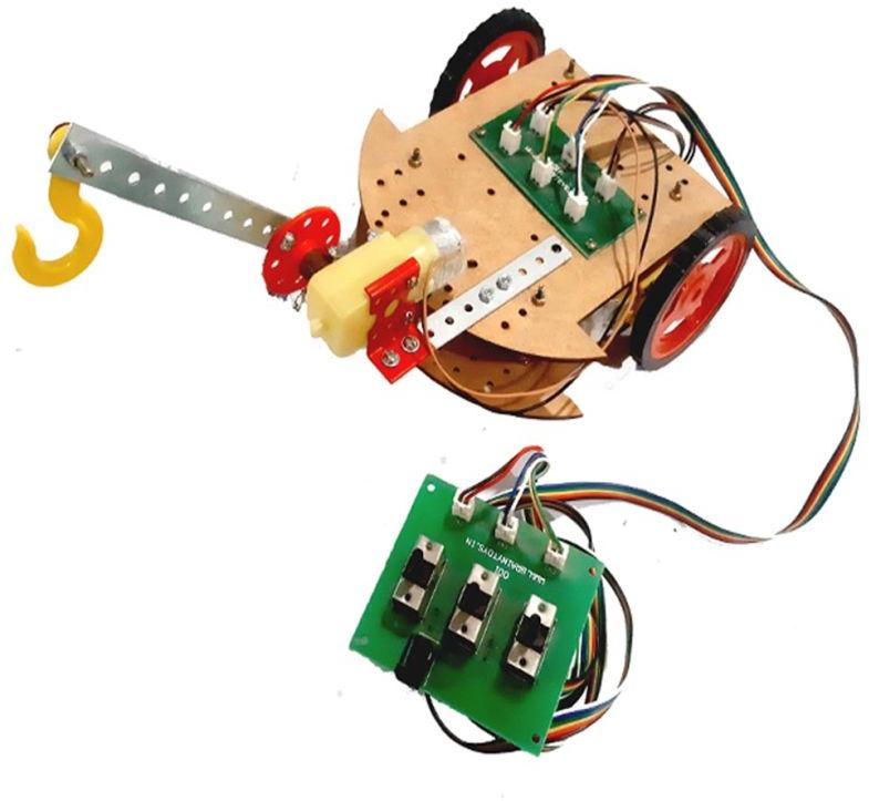 educational robotic lifting bot kit
