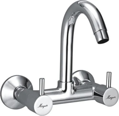 Mayur Ocich Chrome Finish Brass Sink Mixer, For Kitchen