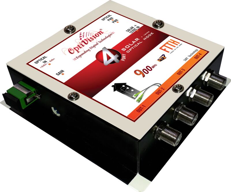 1310nm FTTH - 4way 85db ( DC 12V operated )