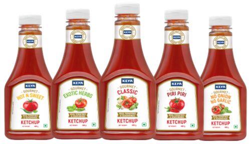 Keya tomato ketchup, Packaging Type : PP Bottle