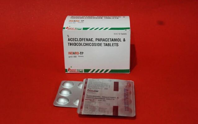 Aceclofenac, Paracetamol And Thiocolchicoside Tablets, Packaging Type : Alu Alu