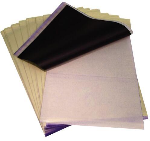 Rectangle Carbon Paper, Pattern : Plain