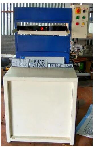 10 Ton Number Plate Making Machine