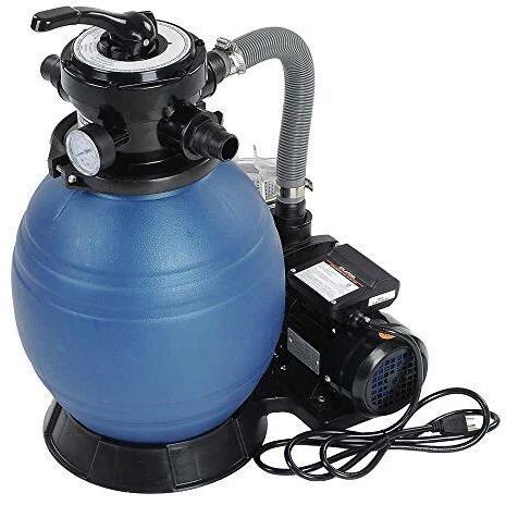 Swimming Pool Filtration Equipment, Color : Blue Black