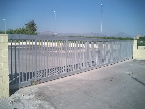 Mild Steel Industrial Automatic Sliding Gates, for Commercial, Malls