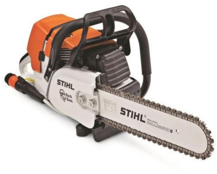 White Orange Semi Automatic Stihl GS 461 Concrete Cutter