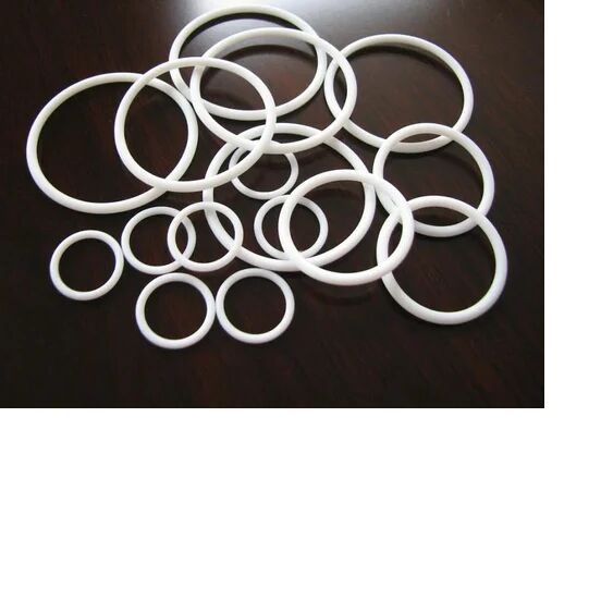 White Ptfe O Rings, Size : 6mm-500mm