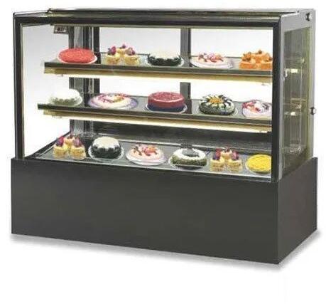 Stainless Steel sweet display counter, Size : 48 X 27 X 48 inches