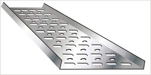 Galvanized Steel Cable Tray, Color : Silver
