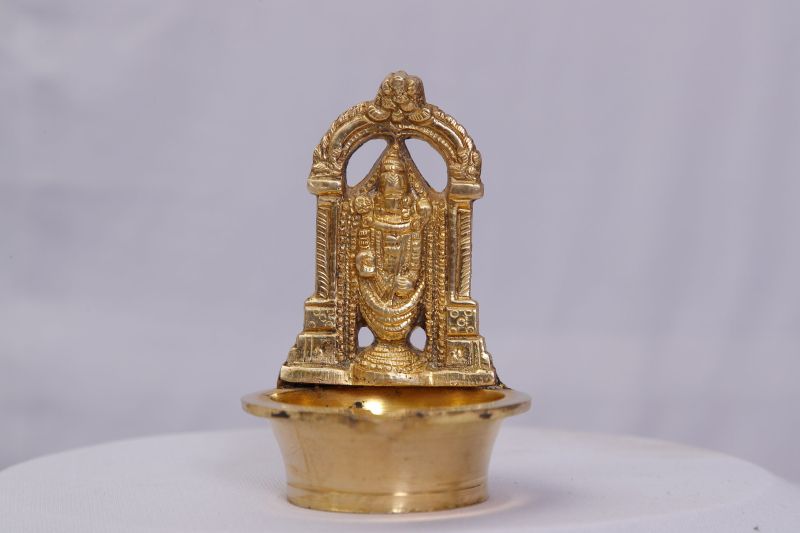 Brass Balaji Oil Lamp