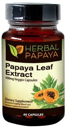 Papaya Leaf Extract Capsules