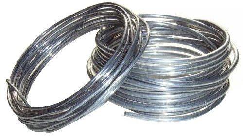 Polished Aluminium Wires, Packaging Type : Roll