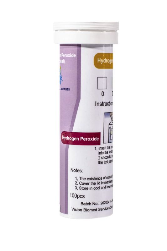 Residual Peroxide Test Strips