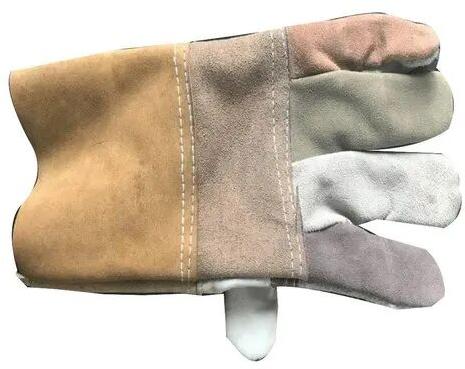 Plain Leather Welding Gloves, Gender : Male