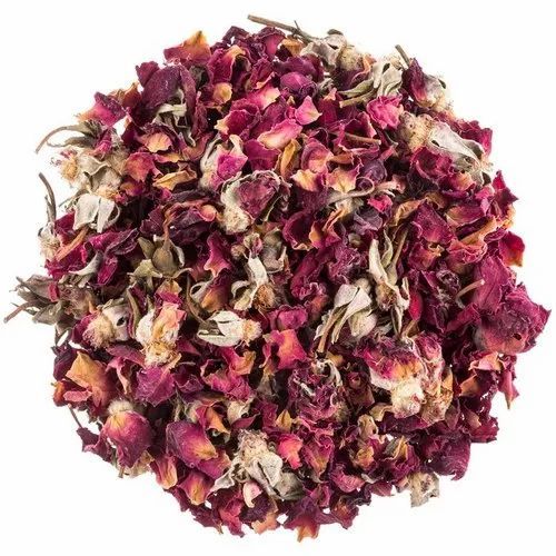Dried red rose petals, for Cosmetics, Medicine, Style : Fresh
