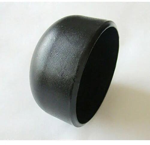 Carbon Steel End Caps, Shape : Round