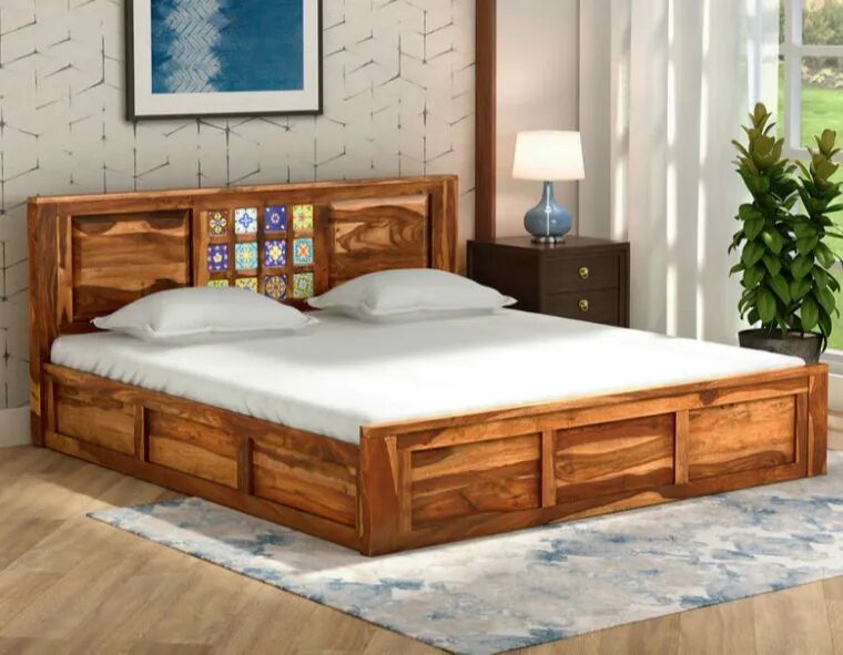 Wooden Designer Bed, Style : Antique