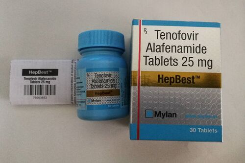 Hepbest Tenofovir Alfenamide Tablet, Packaging Size : 1x30tablet
