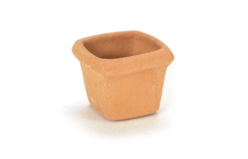 Clay Square Pot