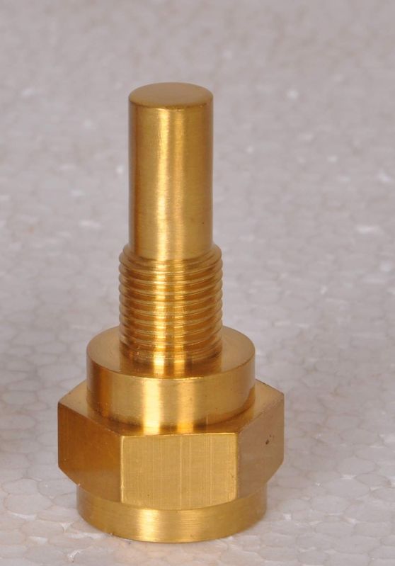 Golden Brass Automotive Temperature Sensors, For Industrial ...