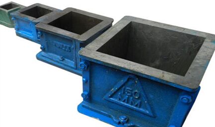 Rectangle Cast Iron or Mild steel Cube Moulds, for Construction Industry