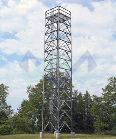 Electric Metal RR Ispat Structural Tower, for Industrial, Color : Grey