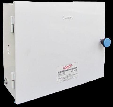 100 AMPS. BUSBAR DISTRIBUTION BOARD, Color : WHITE GLOSSY
