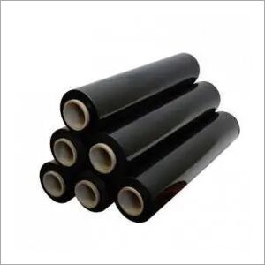 PVC Black Stretch Film Roll, Length : 100-400mtr